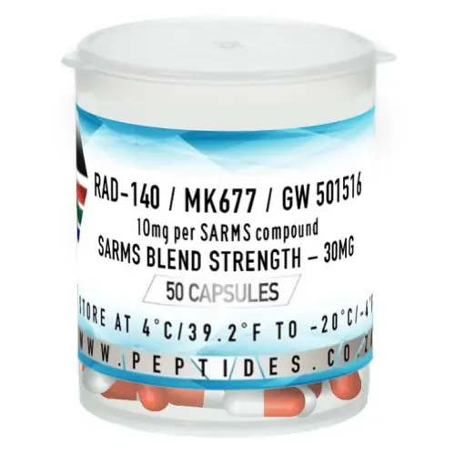RAD-140 10MG/MK677 10MG/GW 501516 10MG SARMS Blend - Lift & Bulk