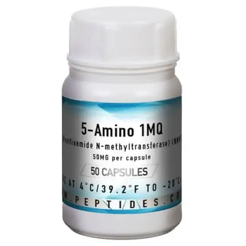 5-Amino 1MQ Peptide Supplement Capsules - 50MG per capsule