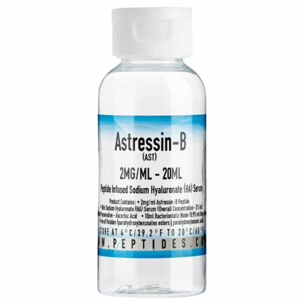 Astressin-B 2mg/ml - 20ml - Peptide Supplement Infused with Sodium Hyaluronate Serum
