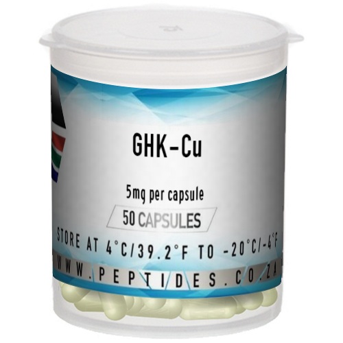 GHK-cu Peptide Supplement Capsules - 5mg per capsule