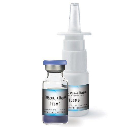 GHK-cu++ Copper Ion Nasal Spray Peptide Supplement - 100MG per bottle