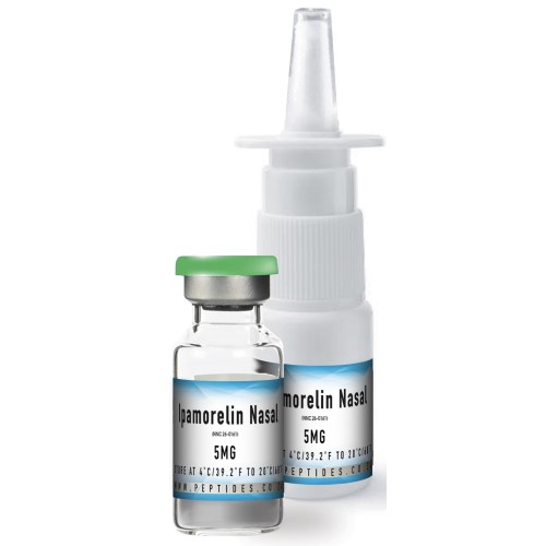 Ipamorelin Nasal Spray Peptide Supplement - 5MG per bottle