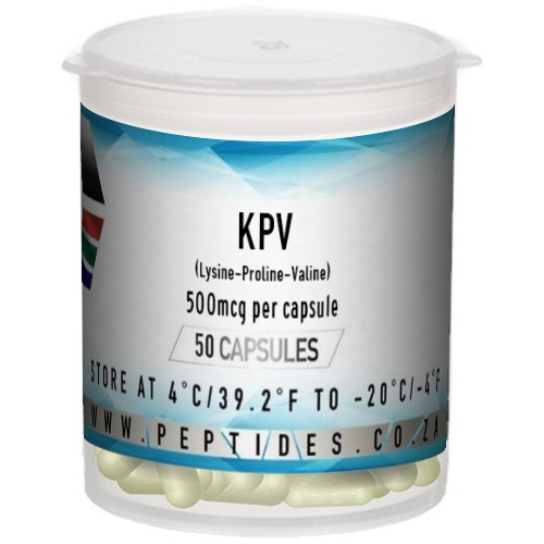 KPV Peptide Supplement Capsules - 500mcg per capsule