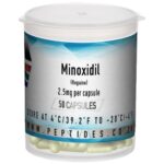Minoxidil Peptide Supplement Capsules - 2.5mg per capsule