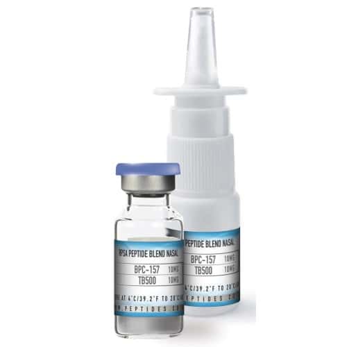 BPC157 10mg / TB-500 10mg Nasal Spray Peptide Supplement - 20MG per bottle