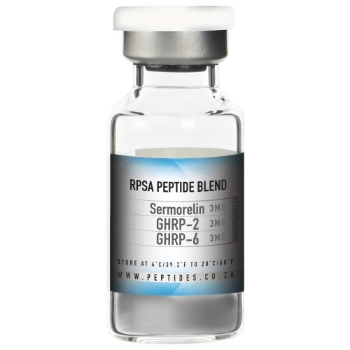 Sermorelin 3mg/GHRP-2 3mg/GHRP-6 3mg Blended Peptide Supplement - 9MG per vial