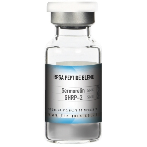 Sermorelin 5mg/GHRP-2 5mg Blended Peptide Supplement - 10MG per vial
