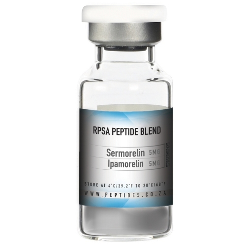Sermorelin 5mg/Ipamorelin 5mg Blended Peptide Supplement - 10MG per vial