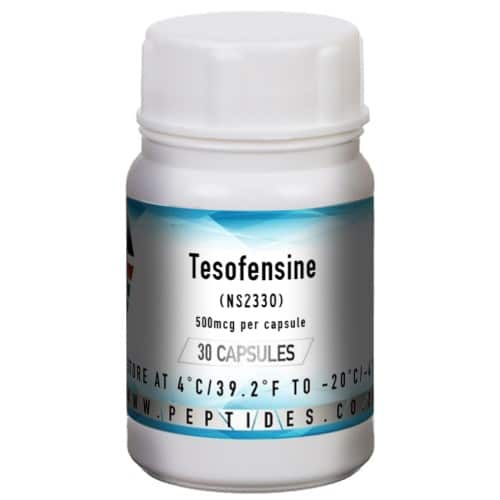 Tesofensine Peptide Supplement Capsules - 500mcg per capsule